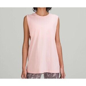 Lululemon All Yours Tank Top Dew Pink Workout Exercise